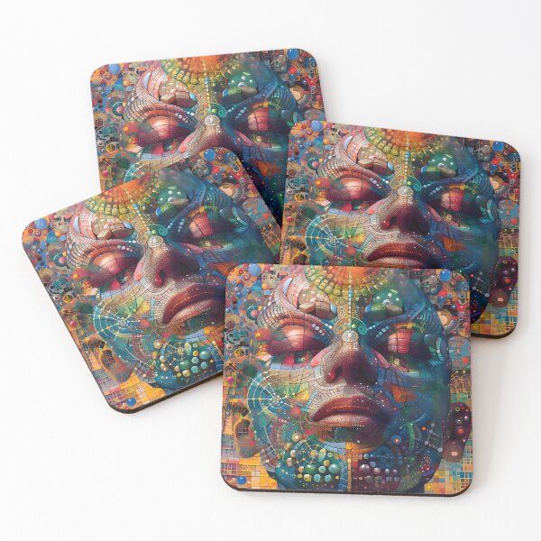 Item preview, Cyber Mirage: A Kaleidoscope of Illusions designed and sold by AI-Only Creations.