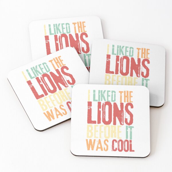 Item preview, I Liked The Lions Before It Was Cool designed and sold by Designfs.