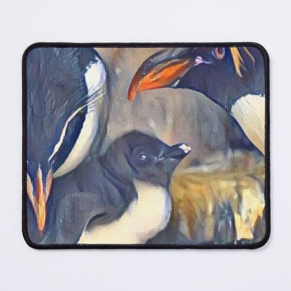 Item preview, Rockhopper Penguin family  designed and sold by Sharon the Zoo Lady Photography .