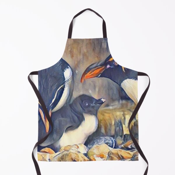 Item preview, Rockhopper Penguin family  designed and sold by Sharon the Zoo Lady Photography .