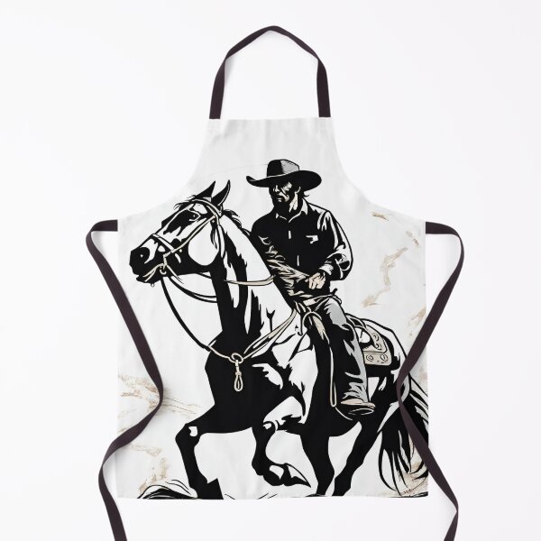 Item preview, Cowboy and his Horse Montana rancher designed and sold by CyberArtistOne.