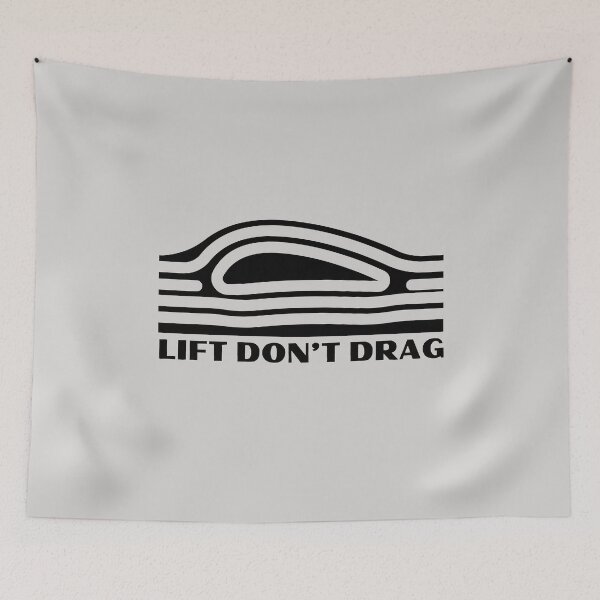 Item preview, Lift Don't Drag designed and sold by AMERICANCHEEZ.