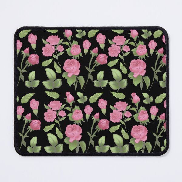 Item preview, The Camellia pattern 1 black designed and sold by AnnCamellia.