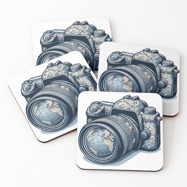 Item preview, Global Lens: A Cartographic Capture designed and sold by EnigmaGallery.