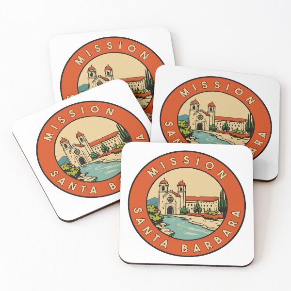 Item preview, Mission Santa Barbara Decal Design designed and sold by Decal Mania.