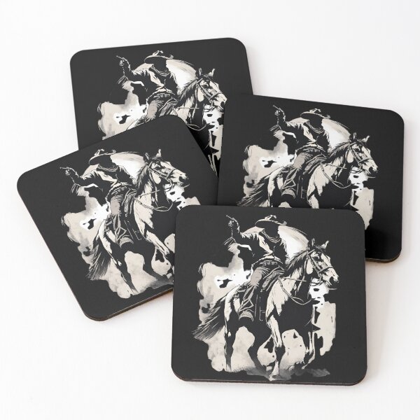 Item preview, Cowboy and his Horse Montana rancher designed and sold by CyberArtistOne.