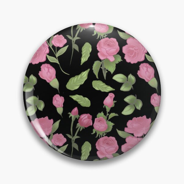 Item preview, The Camellia pattern 3 black designed and sold by AnnCamellia.
