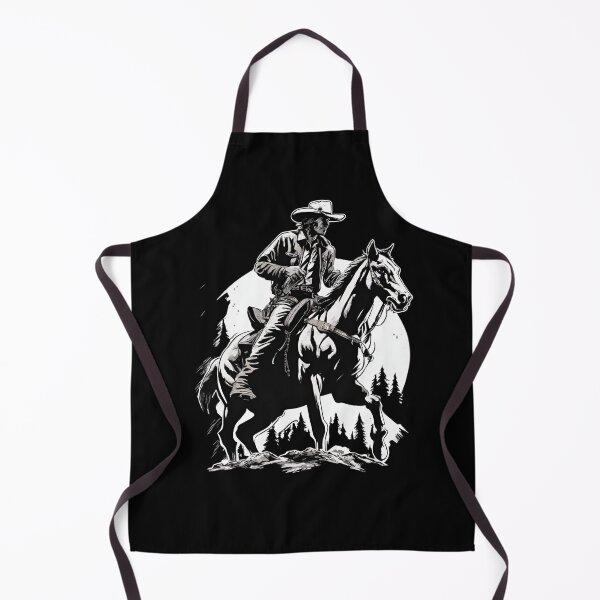 Item preview, Cowboy and his Horse Montana rancher designed and sold by CyberArtistOne.