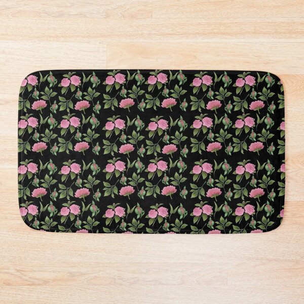 Item preview, The Camellia pattern 4 black designed and sold by AnnCamellia.