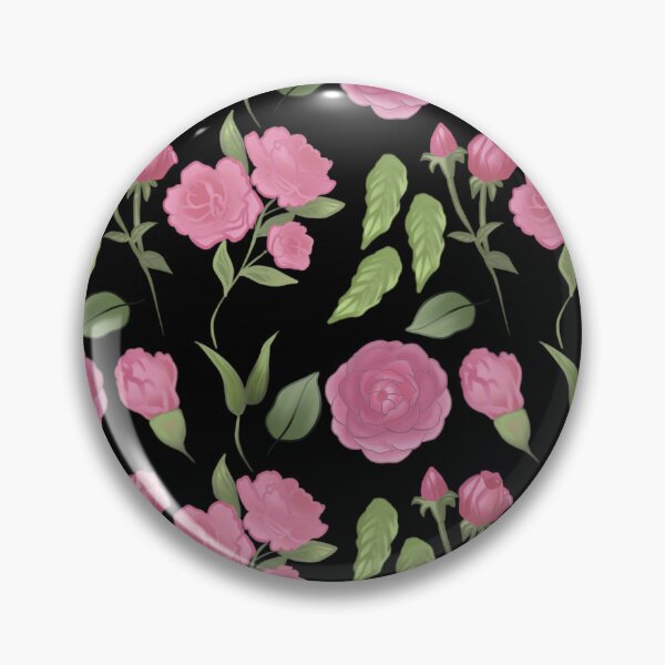 Item preview, The Camellia pattern 5 black designed and sold by AnnCamellia.