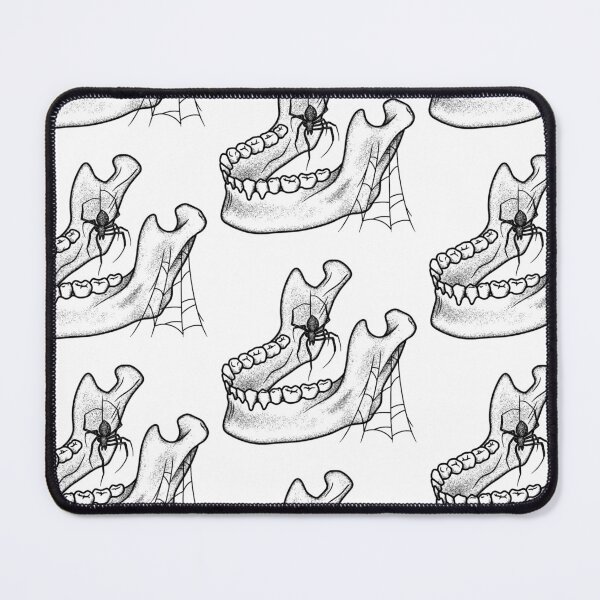 Item preview, Jawbone with spider and web designed and sold by Idle Morrow.