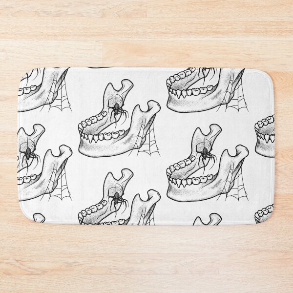 Item preview, Jawbone with spider and web designed and sold by Idle Morrow.