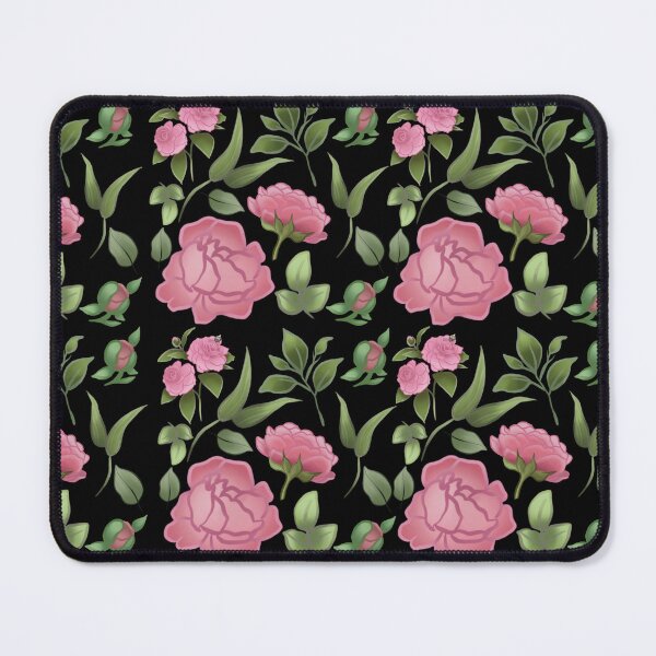 Item preview, The Camellia pattern 6 black designed and sold by AnnCamellia.