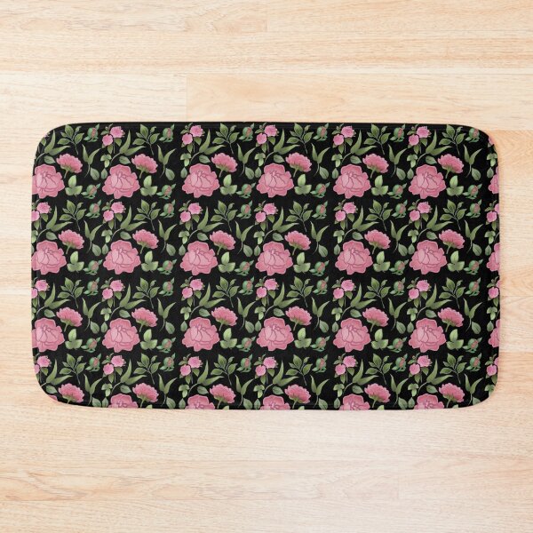 Item preview, The Camellia pattern 6 black designed and sold by AnnCamellia.