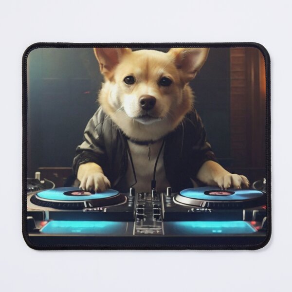 Item preview, Pawty Maestro: DJ Dog Dropping Beats designed and sold by DoggyDream.