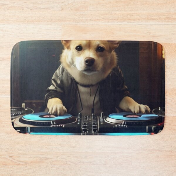 Item preview, Pawty Maestro: DJ Dog Dropping Beats designed and sold by DoggyDream.