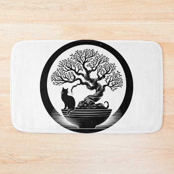 Item preview, With a cat bonsai 5 designed and sold by tohoku-jp.