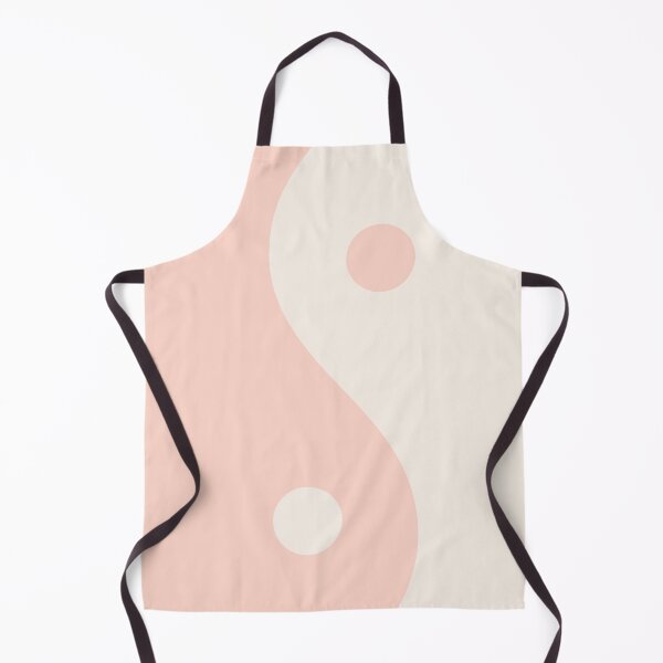 Item preview, Yin Yang Light Peach and Beige Aesthetic designed and sold by LinDraws.