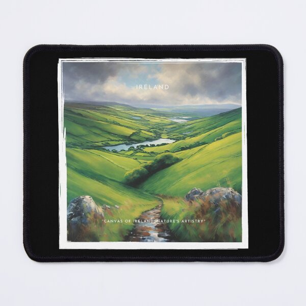 Item preview, Canvas of Ireland landscape: Nature's Artistry designed and sold by Ruslanov7.