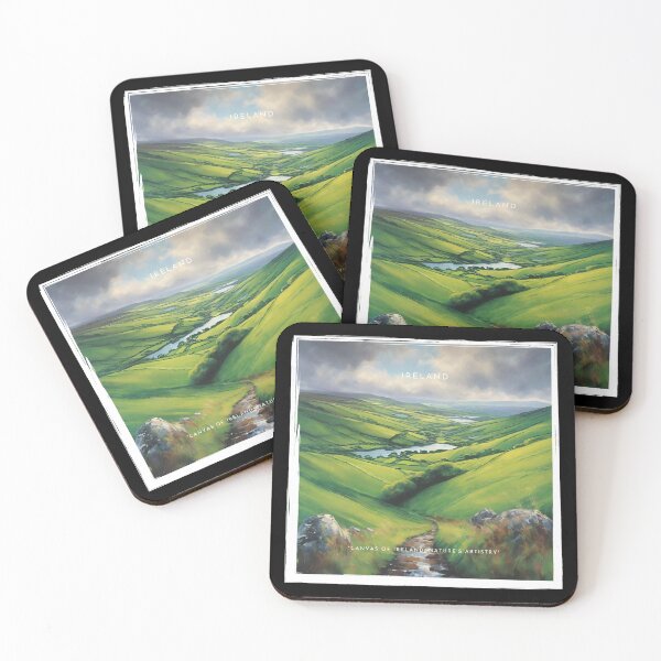 Item preview, Canvas of Ireland landscape: Nature's Artistry designed and sold by Ruslanov7.