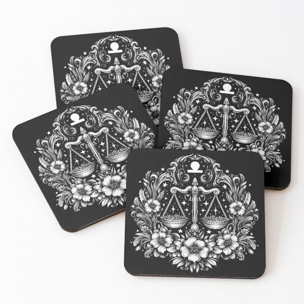 Item preview, Signo de astrología vintage gótico Libra - Magia negra designed and sold by LoopyGalaxy.