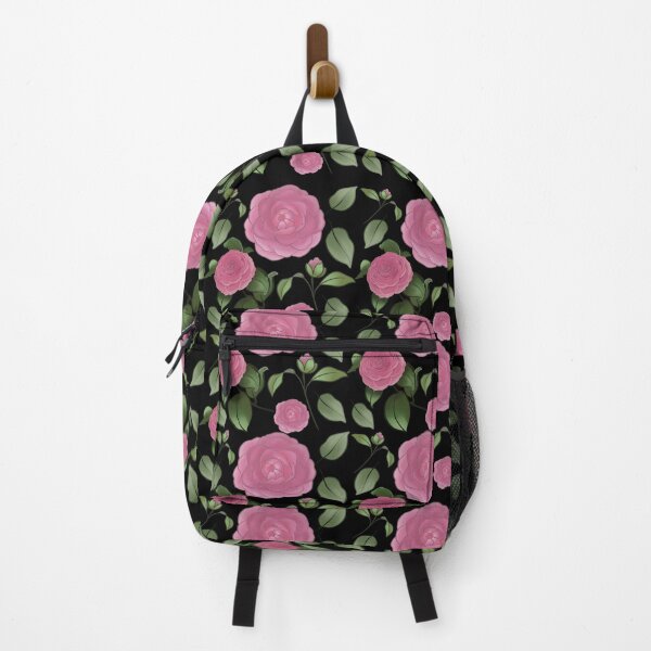 Item preview, The Camellia pattern 10 black designed and sold by AnnCamellia.