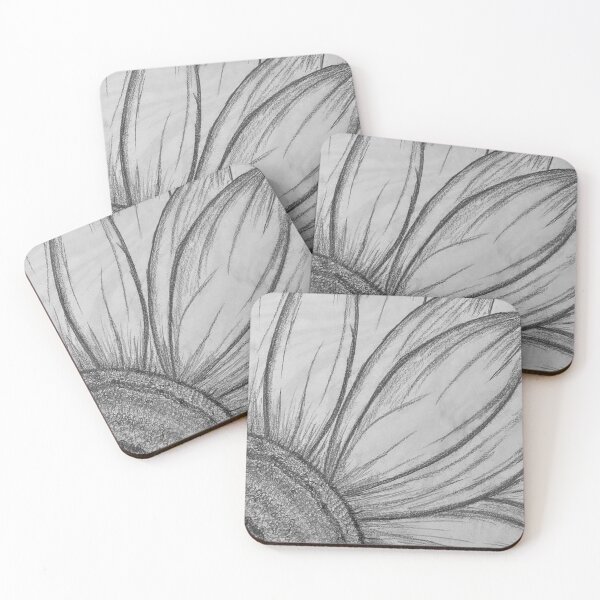 Item preview, Giant Sunflower Sketch designed and sold by Lisza Anne McKee.