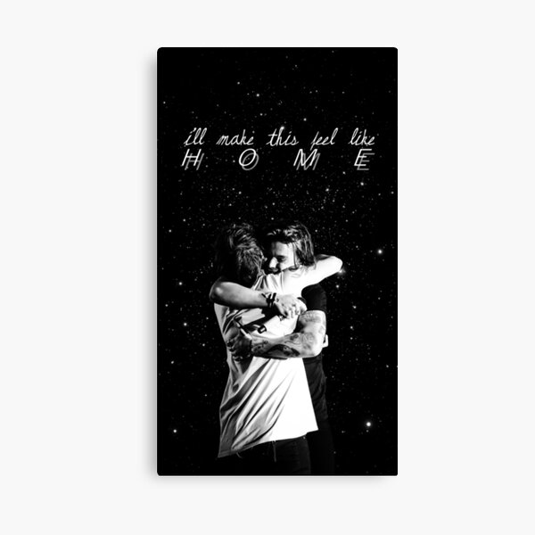 abrazo de larry stylinson Lienzo