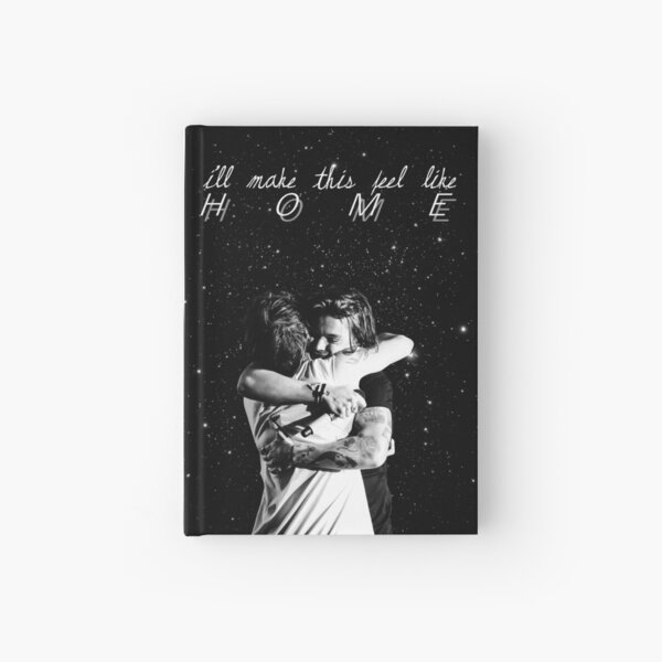 larry stylinson hug Hardcover Journal