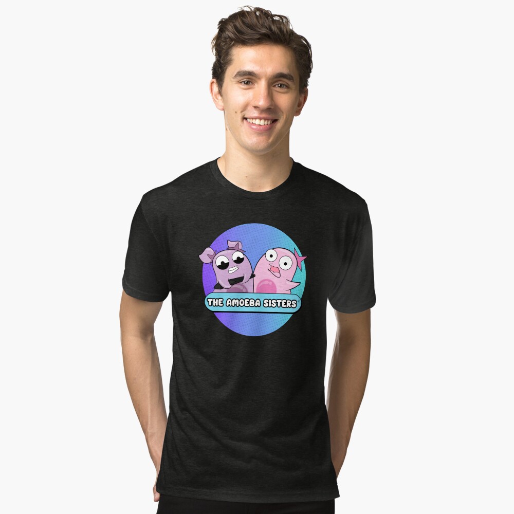 Item preview, Tri-blend T-Shirt designed and sold by amoebasisters.
