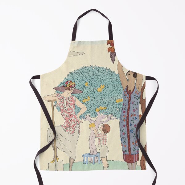 Item preview, George Barbier Art Deco Apple Tree designed and sold by InnerCitadel.
