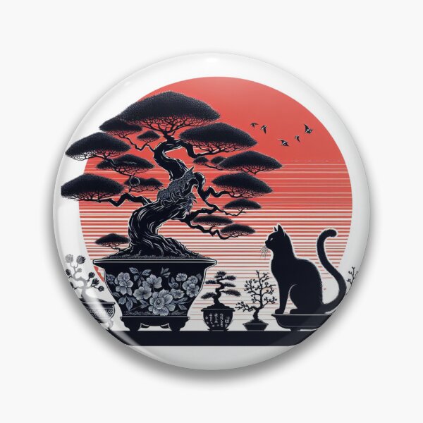 Item preview, With a cat bonsai 7 designed and sold by tohoku-jp.