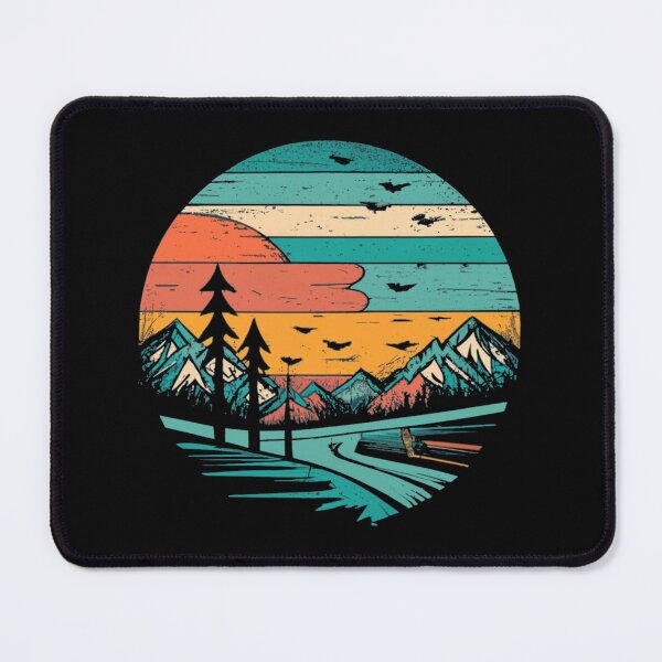 Item preview, Vintage colors sunset and landscape designed and sold by desinganddecor.