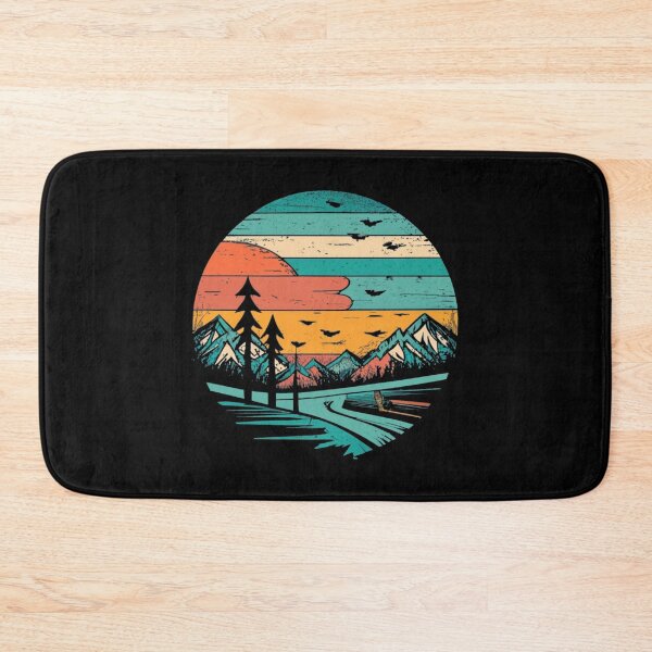 Item preview, Vintage colors sunset and landscape designed and sold by desinganddecor.