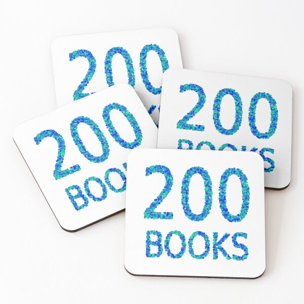 Item preview, 200 books milestone designed and sold by planisphaerium.