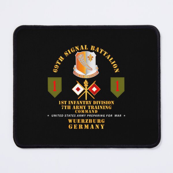 Item preview, Army - 69th Signal Bn - 7th Army Tng Cmd - Wuerzberg Germany designed and sold by Military Insignia Products.