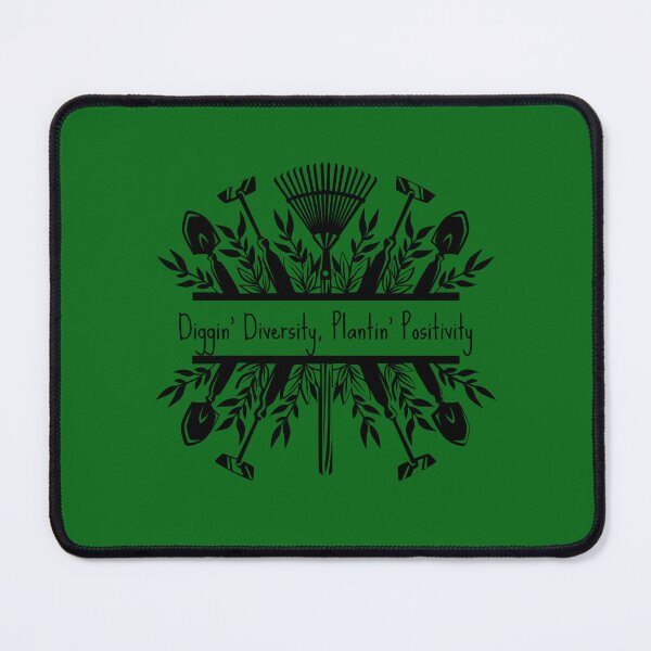 Item preview, LGBTQ T-shirt, Diggin' Diversity, Plantin' Positivity Slogan T-shirt, Gardening T-shirt, Pride Festival, unisex t-shirt, designed and sold by PrideBeProud.