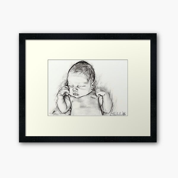 Gracie Framed Art Print