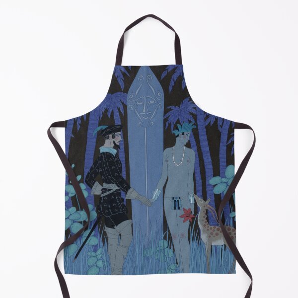 Item preview, George Barbier Pocahontas Illustration Art Deco designed and sold by InnerCitadel.