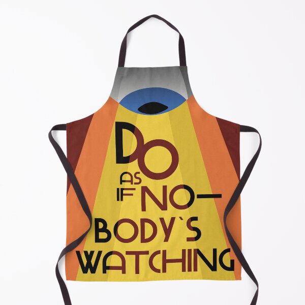 Item preview, do as if nobody`s watching poster. retro ver. designed and sold by puffySquare.