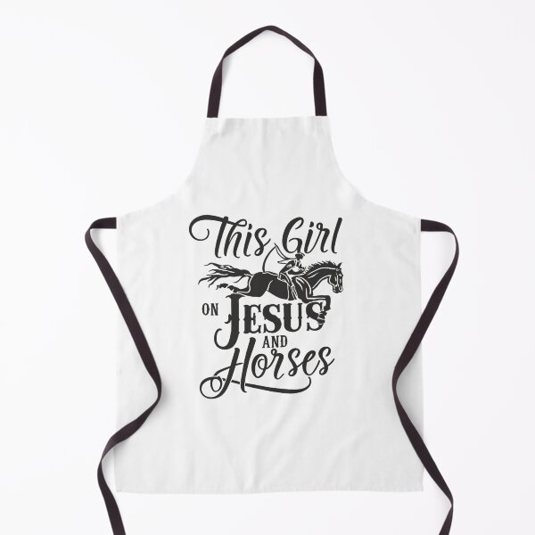 Item preview, This Girl Runs On Jesus And Horses, Horse Lovers designed and sold by Mr-wow.