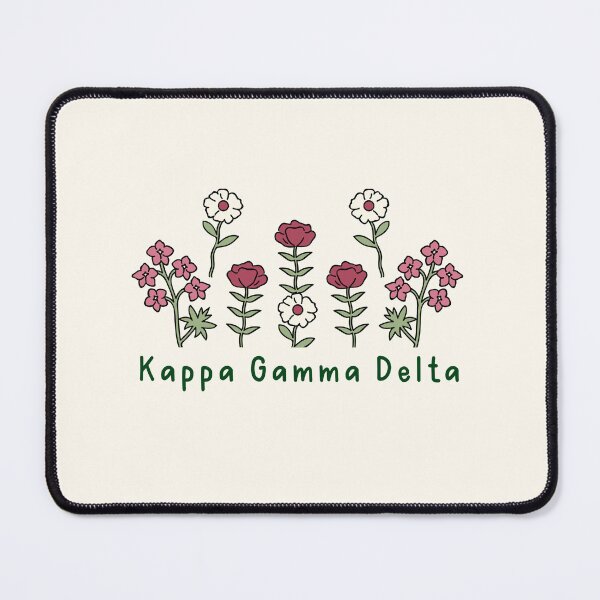 Item preview, Kappa Gamma Delta Flowers design designed and sold by KGD Theta Chapter.
