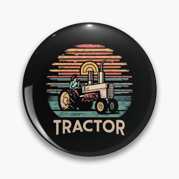 Artikelvorschau, Vintage-Farben Sonnenuntergang und Traktor entworfen und verkauft von desinganddecor.
