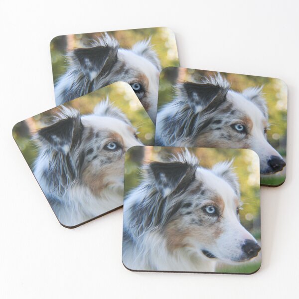 Item preview, Australian Shepherd Blue Merle designed and sold by Lisza Anne McKee.