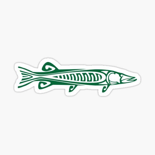 Muskellunge Large Stickers, 16-50