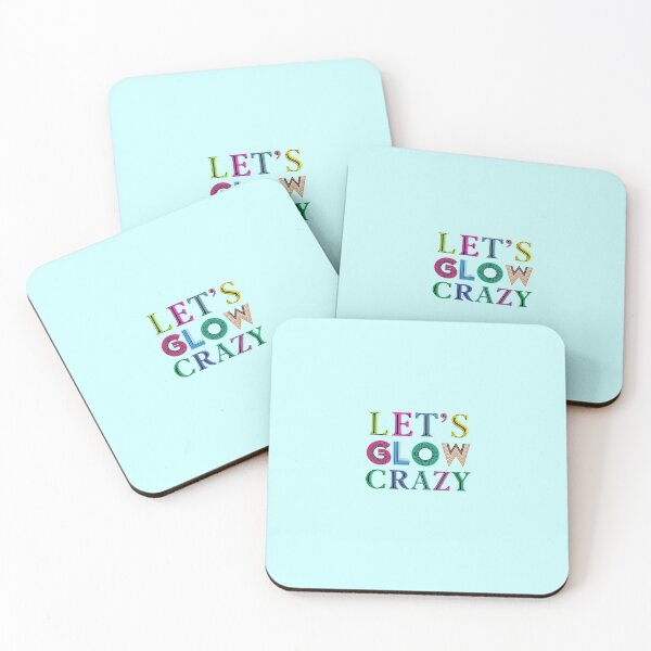 Item preview, Let Glow Crazy Colorful Quote Colorful Tie Dye  team T-Shirt 2024 designed and sold by TRENDYDESIGNSzz.