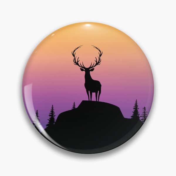 Item preview, Deer at Sunset designed and sold by thefigs.