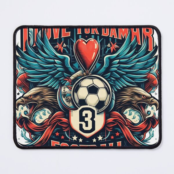 Item preview, love for damar 3 football  designed and sold by sathiyaseelans.