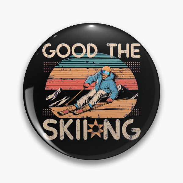 Item preview, Vintage colors sunset and skiing designed and sold by desinganddecor.