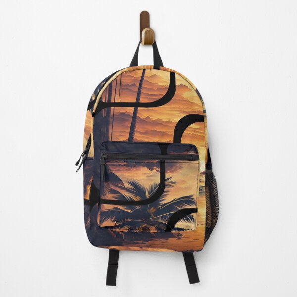 Item preview, Tropical Sunset Serenity designed and sold by Quirky Shirts.